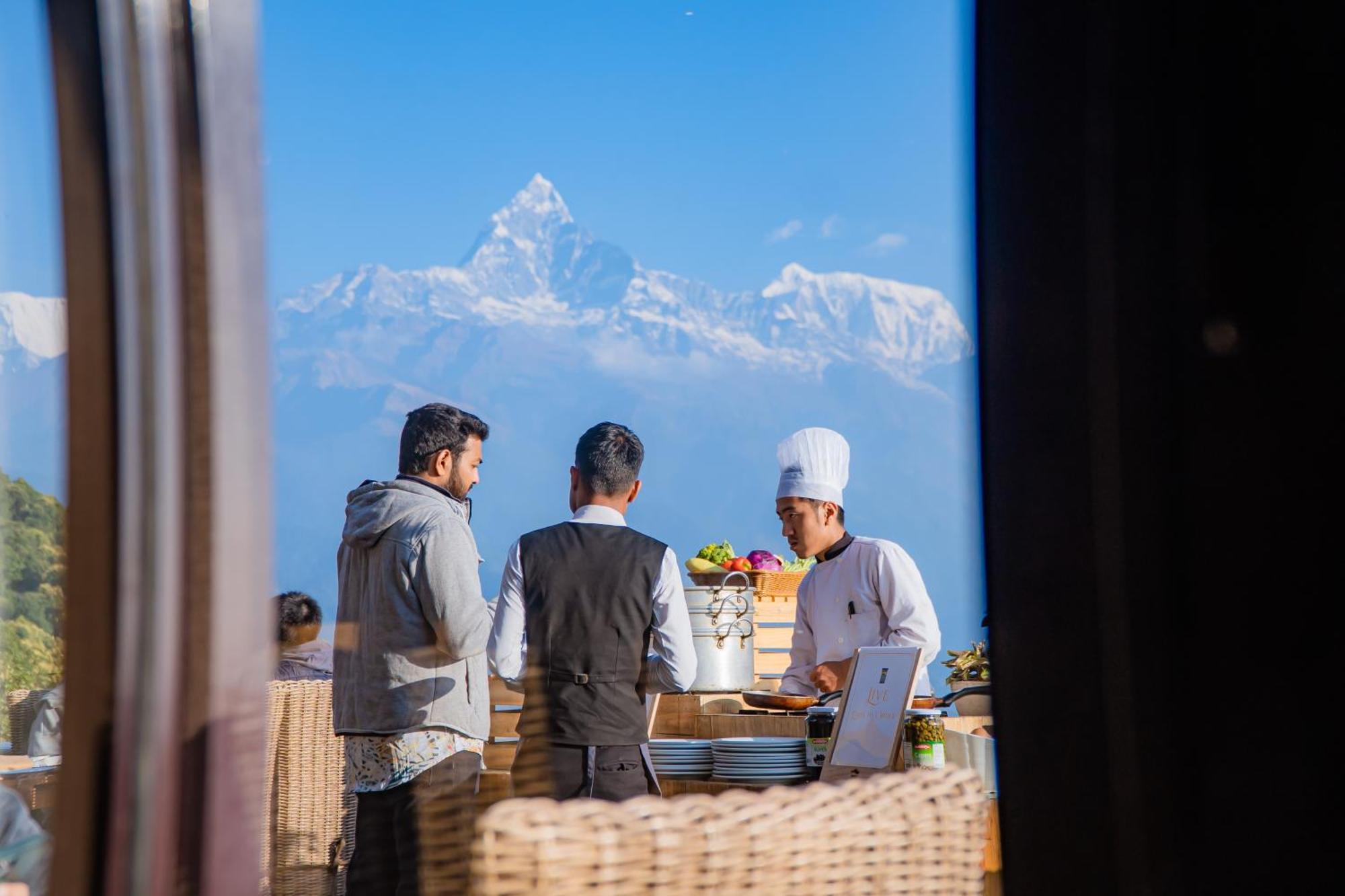 Sarangkot Mountain Lodge Pokhara Ngoại thất bức ảnh